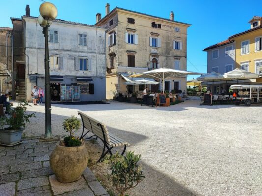 Piazza Marafor a Parenzo