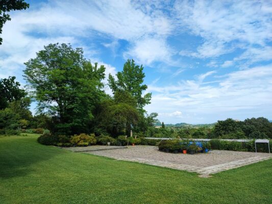 Il belvedere del Giardino Viatori a Gorizia