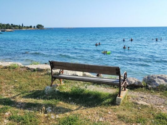 Il lungomare di Zambratija