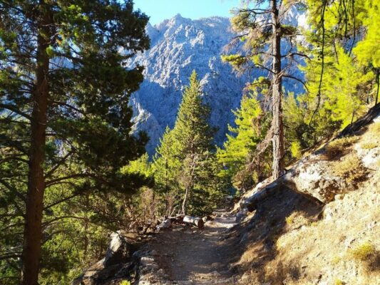 Trekking nelle Gole di Samaria a Creta