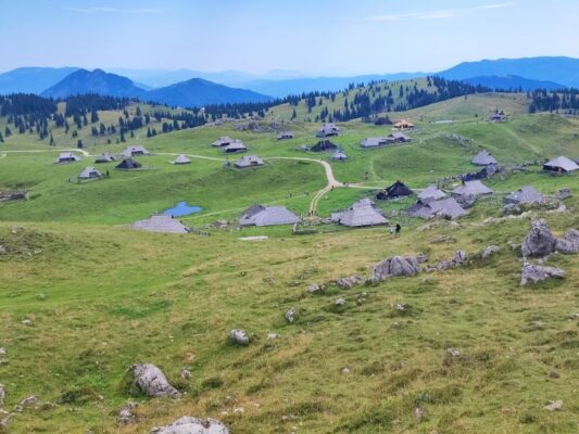 Il villaggio dei pastori a Velika Planina