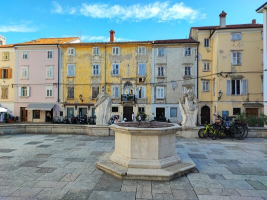 Architettura del centro storico di Pirano