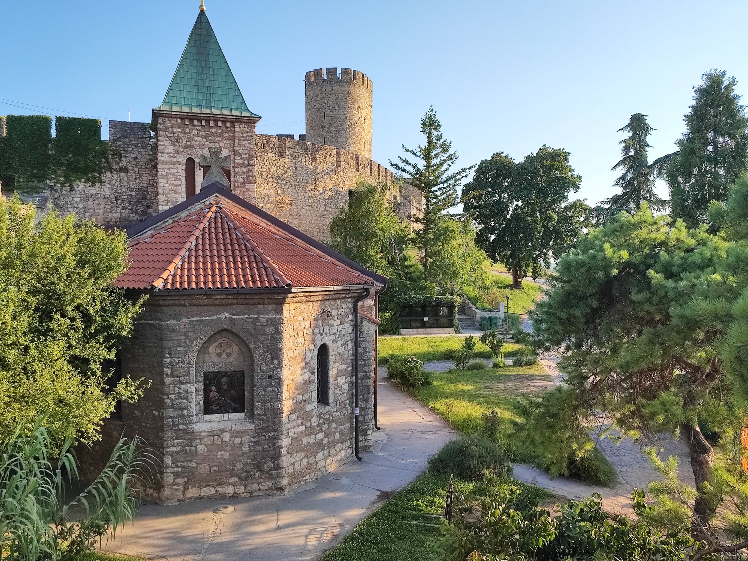 Fortezza di Kalemegdan a Belgrado