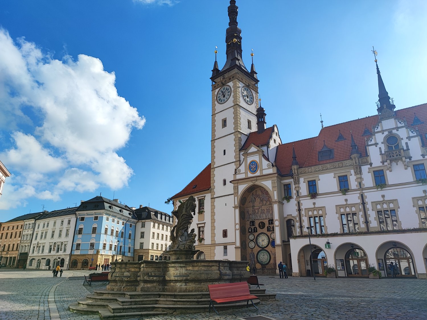 Il municipio di Olomouc