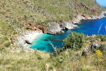 Cala Capreria nella Riserva dello Zingaro