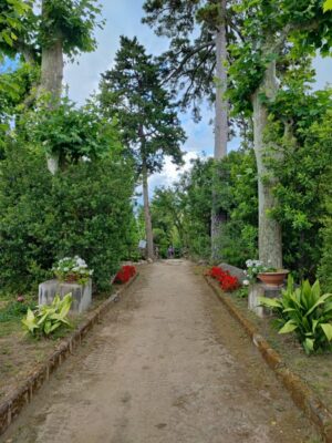 Il giardino del Museo Correale di Terranova a Sorrento