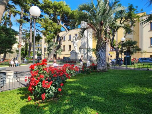 Piazza della Vittoria a Sorrento